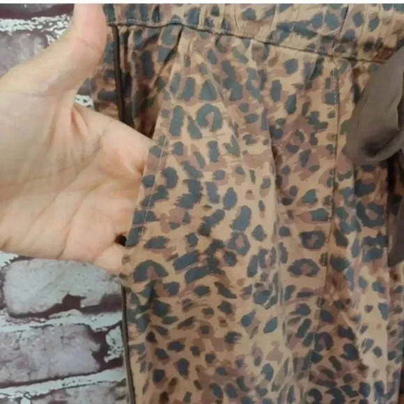 🆕 NWOT Aerie Elastic-Waist Leopard Lounge Pants S 🆕 - Picture 4 of 9